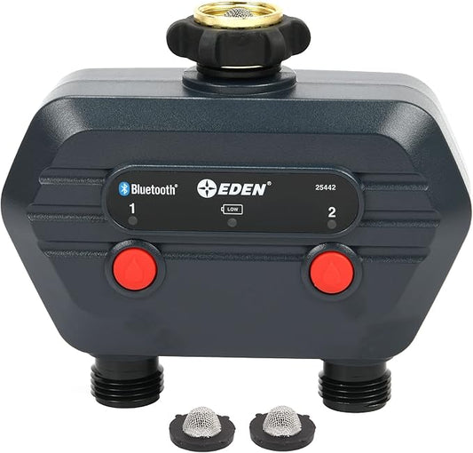 Eden 93442 2-Zone Bluetooth Water Timer by EDEN