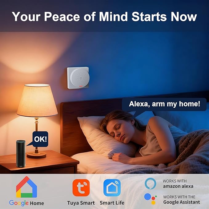 150W Wireless Security System for House, WiFi Door/Window Sensors Alarm System - Image 3