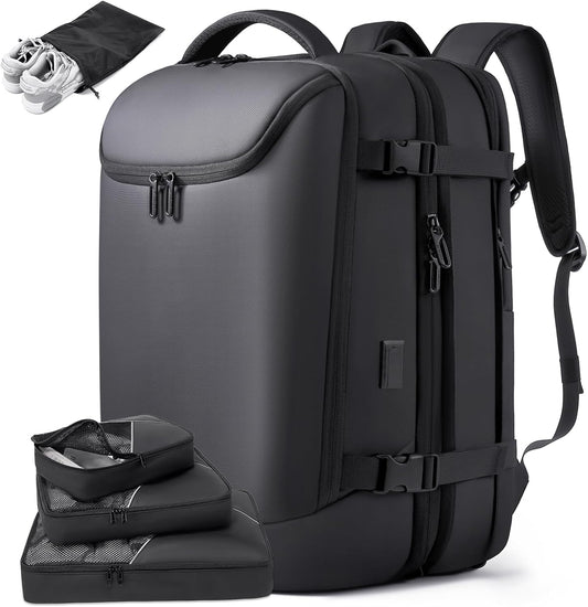 50L Carry on Travel Backpack, Expandable Airline Approved Backpacks