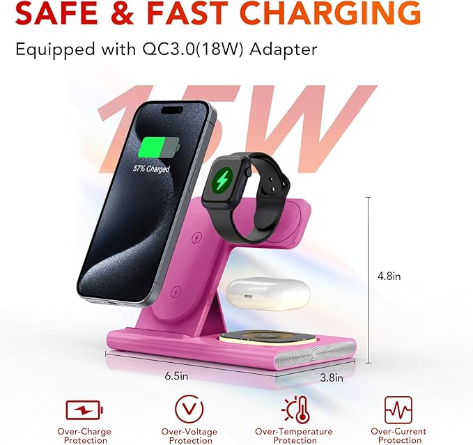 3 in 1 Charging Station for iPhone 17 - Image 5