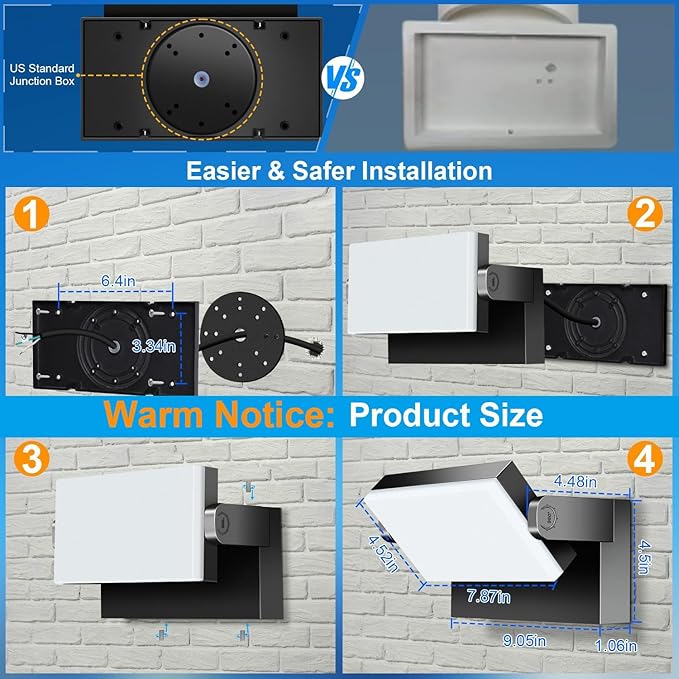 ledmo LED Flood Lights Outdoor 60W - Image 3