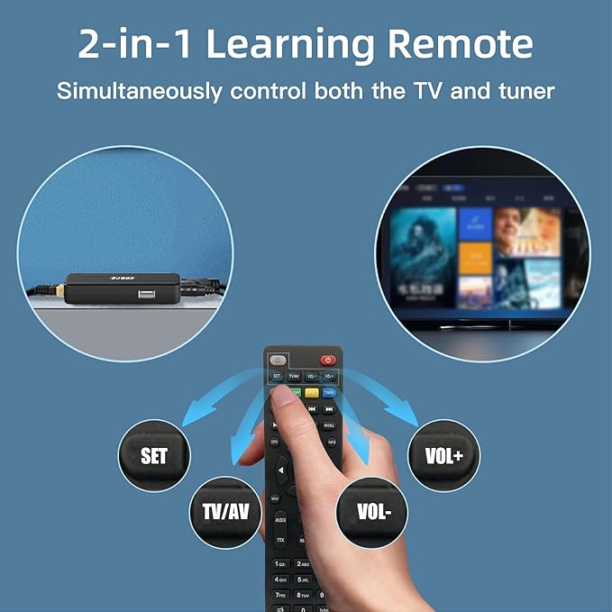 ZJBOX Digital Converter Box for TV, 1080P ATSC tv Tuner Box - Image 3