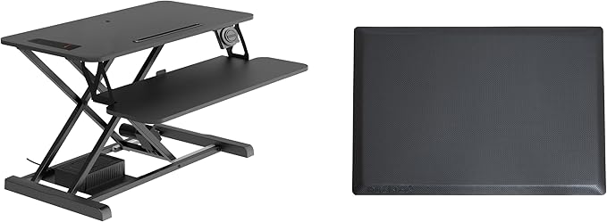 Rocelco 37.4" Electric Standing Desk Converter by Rocelco