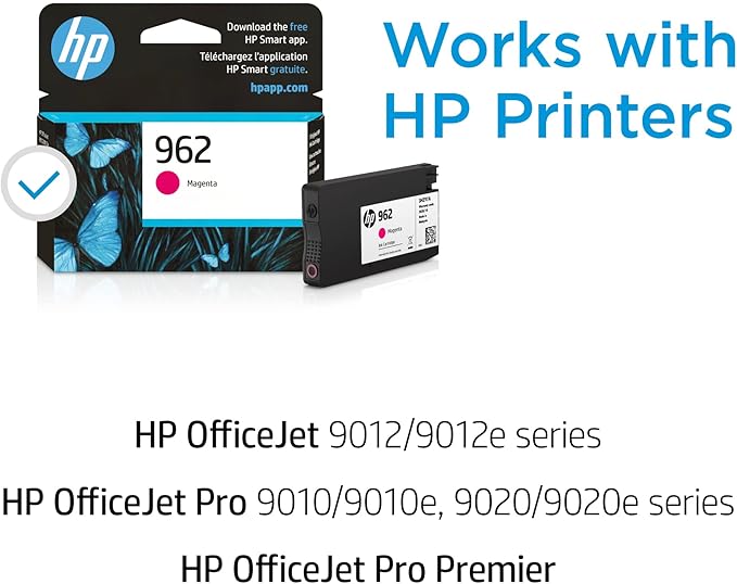 HP 962 Magenta Ink Cartridge | Works - Image 2
