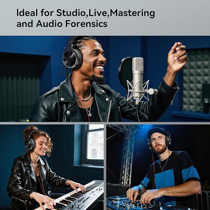OneOdio Wired Over Ear Headphones Hi-Res Studio Monitor & Mixing DJ Stereo - Image 7