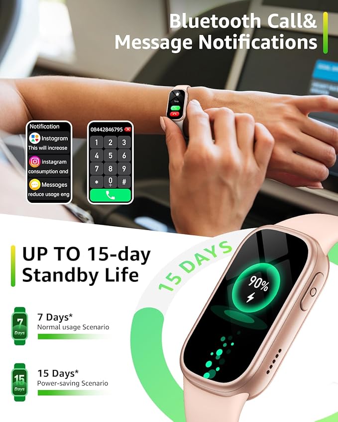 Asmoda Fitness Tracker, Smart Watch - Image 2