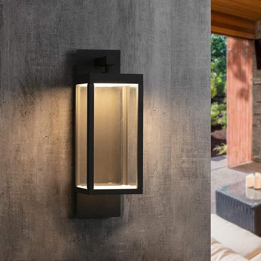 Modern Outdoor Light Fixtures Dusk to Dawn Outdoor Lighting, Porch Light by Lustrlach