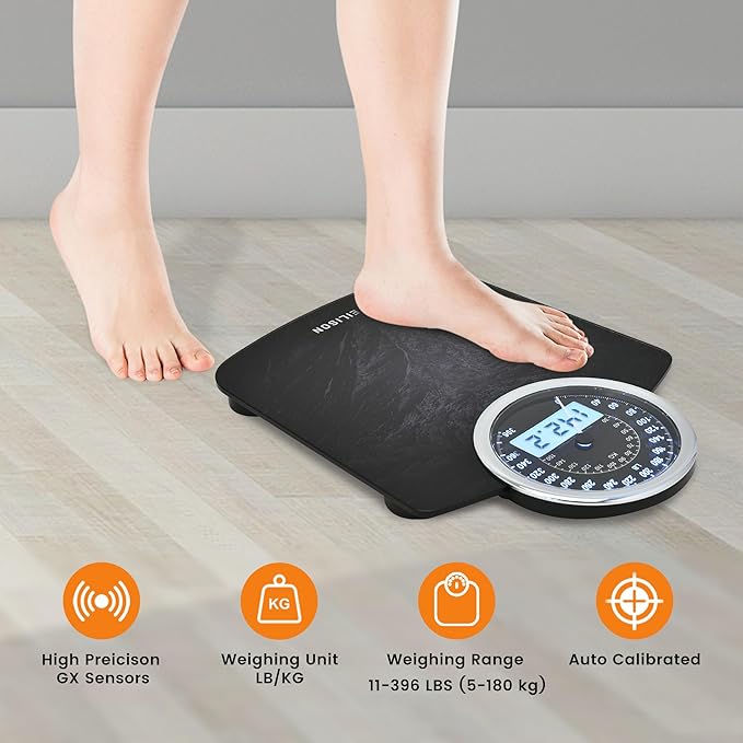 EILISON Highly Advance 2-in-1 Digital & Analog Weighing Scale - Image 5