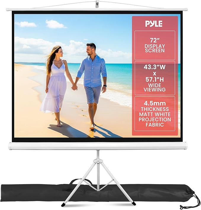 Pyle 72 Inch Outdoor Projector Screen by PyleUSA