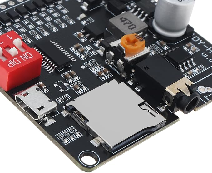 DiGiYes 20W Voice Playback Module DC 6-35V 24-bit DAC Output Support TF Card - Image 4