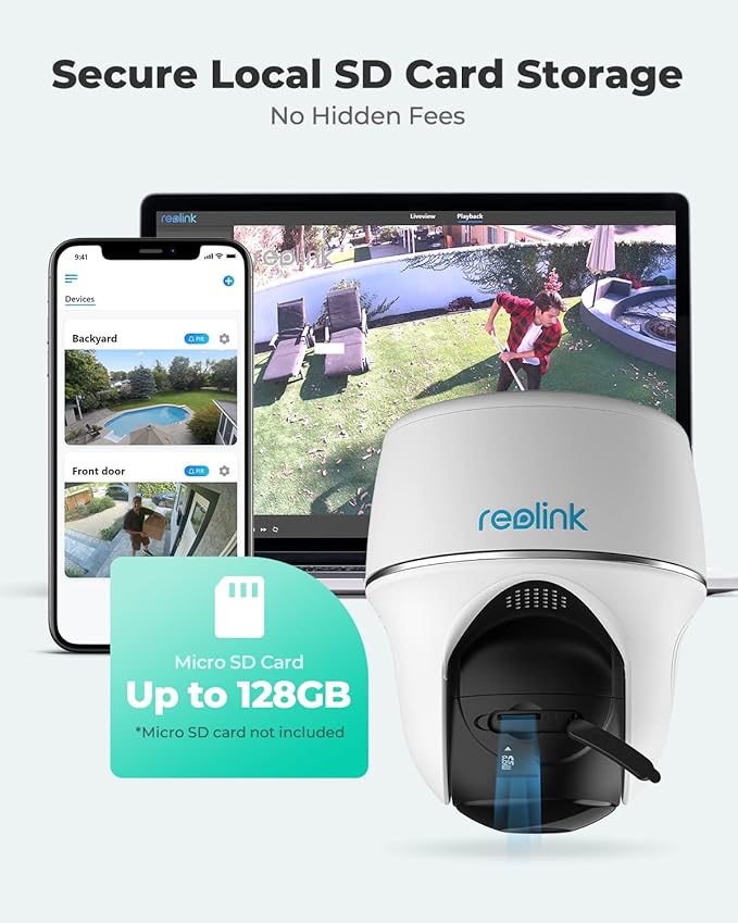 REOLINK Security Cameras Wireless Outdoor, Pan Tilt Solar Powered, 5MP 2K+ - Image 7