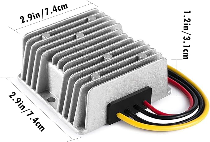 MGGi DC/DC Voltage Reducer 60V 72V Step Down to 12V 10A 120W, Waterproof - Image 2