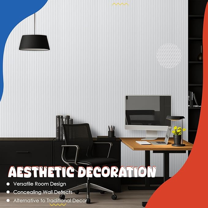 5 Pack Acoustic Panels, 47.2x23.6x0.4 inch Acoustic Wall Panels, Large - Image 5