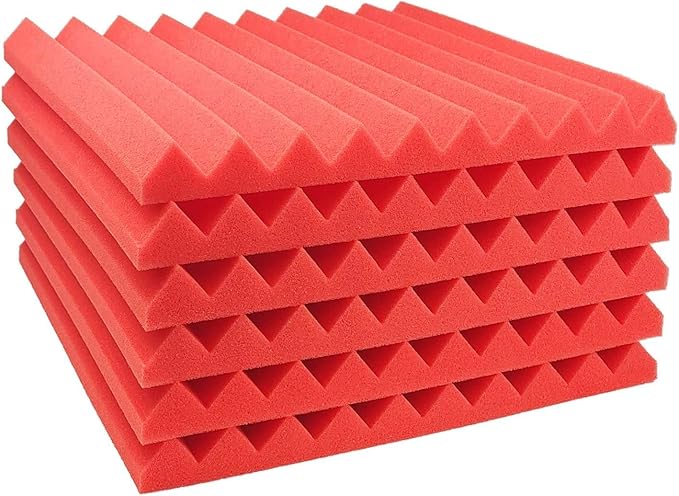 JBER 12 Pack Acoustic Foam Panels - Image 2