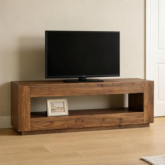 LITTLE TREE 70.86-in Extra Long Solid Wood TV Stand by LITTLETREE