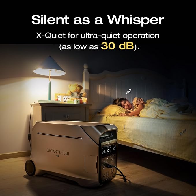 EF ECOFLOW DELTA Pro 3 Portable Power Station, 4096Wh LFP Battery, Expandable - Image 4