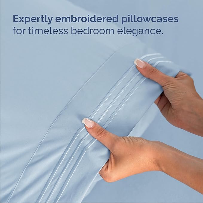 Cal King Size 4 Piece Sheet Set - Image 6