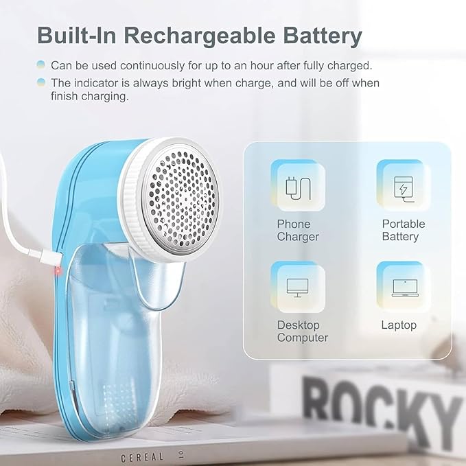 Fabric Shaver, Lint Remover for Clothes, Electric Lint Remover - Image 6