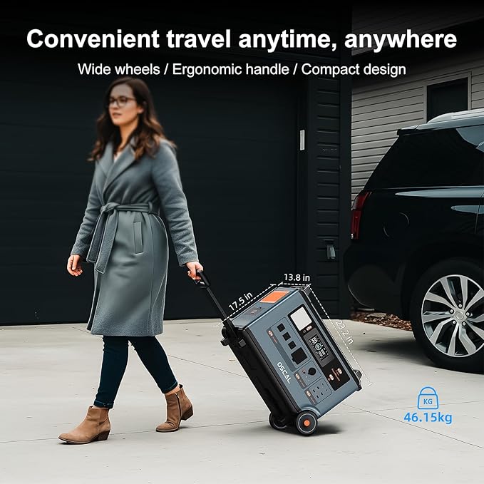 Oscal PowerMax 6000 Portable Power Station - Image 5