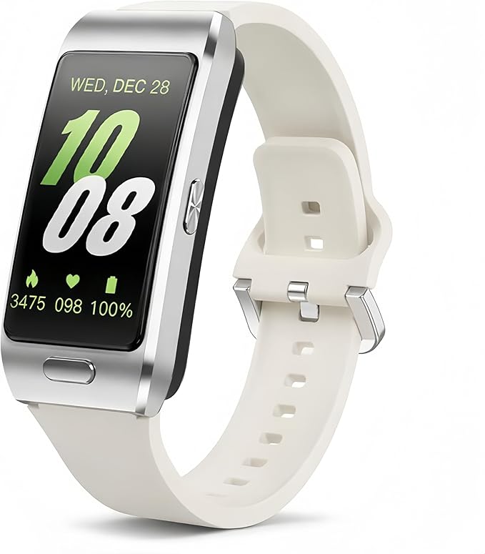 2-in-1 Smart Health Band with Built-in Bluetooth Earbuds, Fitness & Activity by BlissfulTails