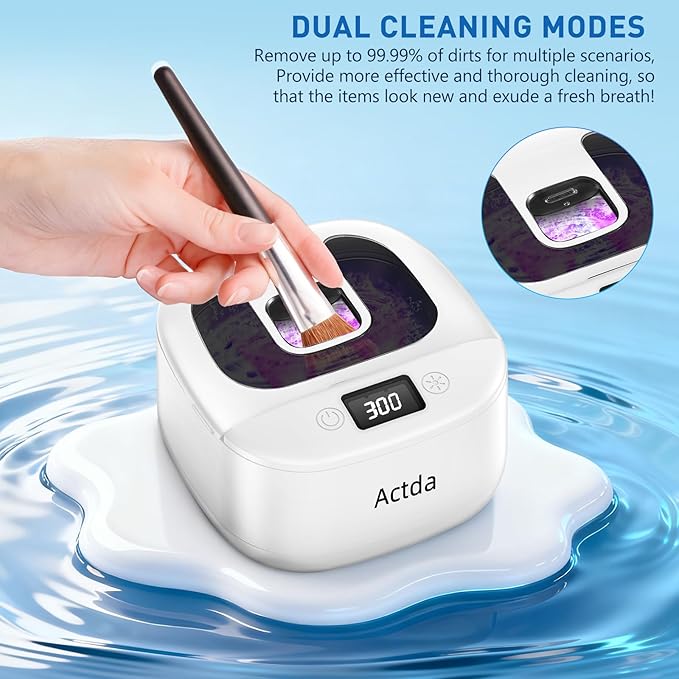 Wireless Ultrasonic Retainer Cleaner, Sonic Dental Cleaning Machine, Dental - Image 8