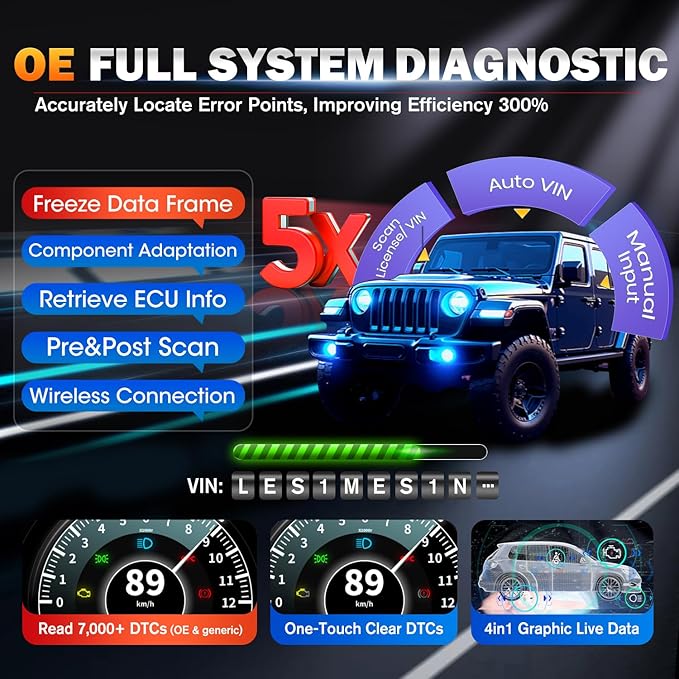 Autel Scanner MaxiCOM MK900BT, 2026 MK900-BT V2.0 Bidirectional Diagnostic Tool - Image 6