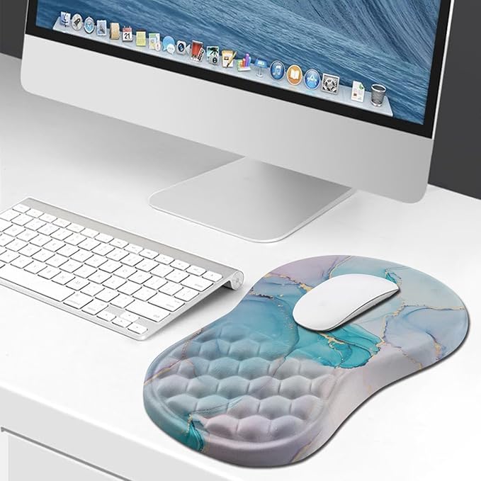 Hokafenle Ergonomic Mouse Pad Wrist Support, Wrist Rest Mousepad - Image 6