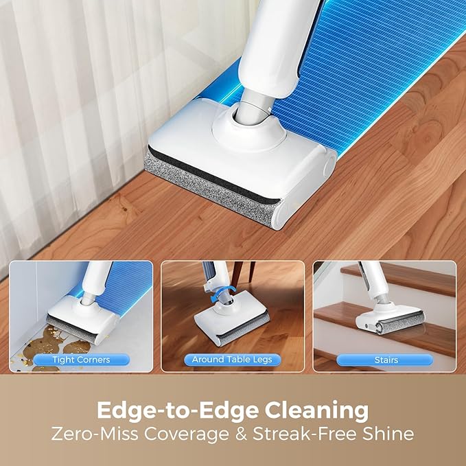 BROBIG Wet Dry Vacuum Cleaner, 180°Lie-Flat Vacuum Mop All in One - Image 3