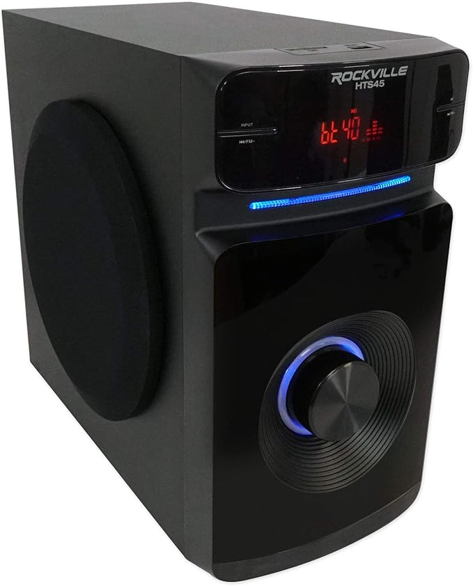 Rockville HTS45 800w 5.1 Channel Home Theater Audio System, USB/SD Playback - Image 3