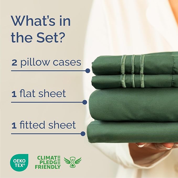 Cal King Size 4 Piece Sheet Set - Image 2