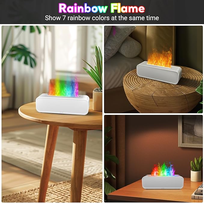 Essential Oil Diffuser, 250ml Flame Oil Diffuser - Image 4