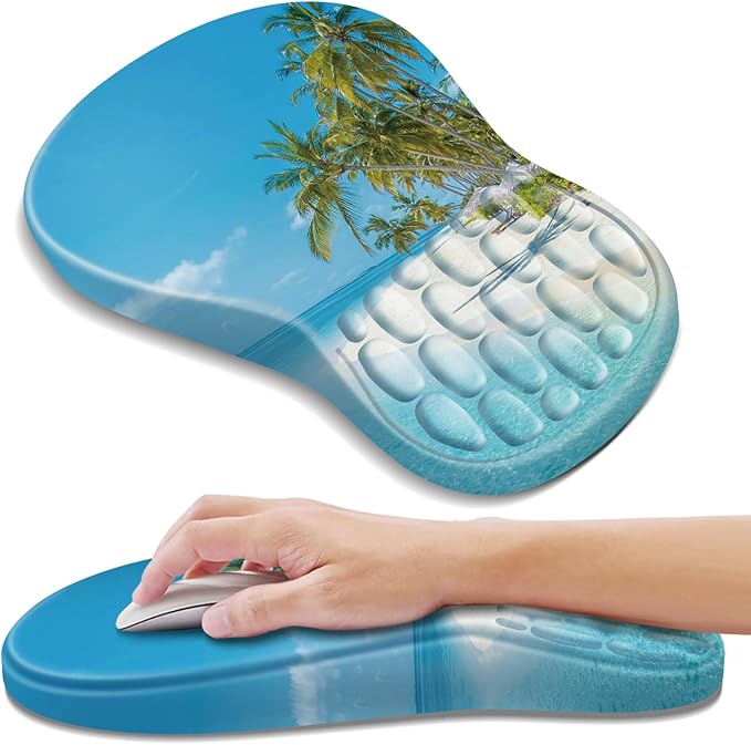 YIWEI Ergonomic Mouse Pad with Wrist Rest by Unknown