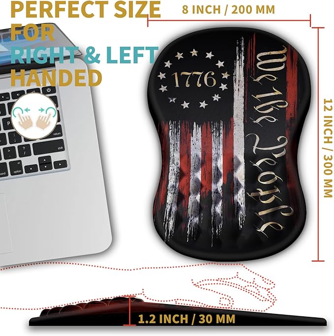 Hokafenle Ergonomic Mouse Pad Wrist Support - Image 4