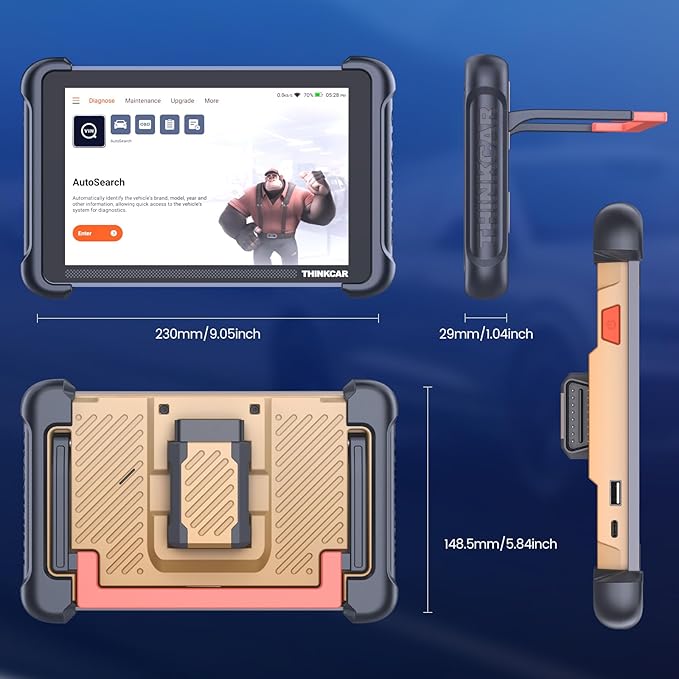 THINKCAR Bidirectional Scan Tool, THINKSCAN 689BT All System Automotive - Image 8