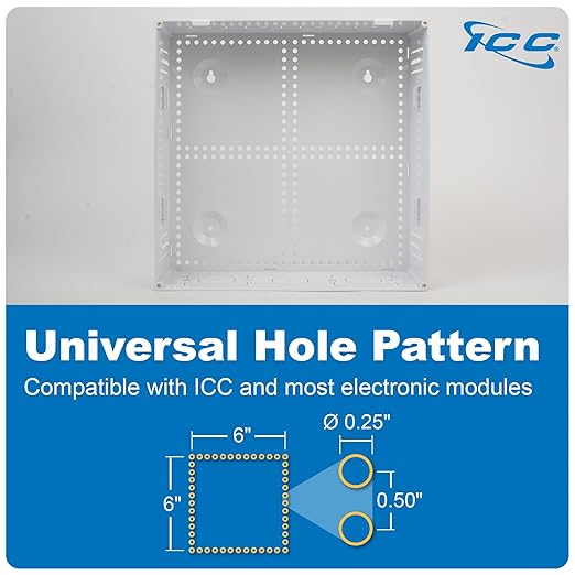 ICC 14” Plastic Structured Wiring Enclosure - Image 8