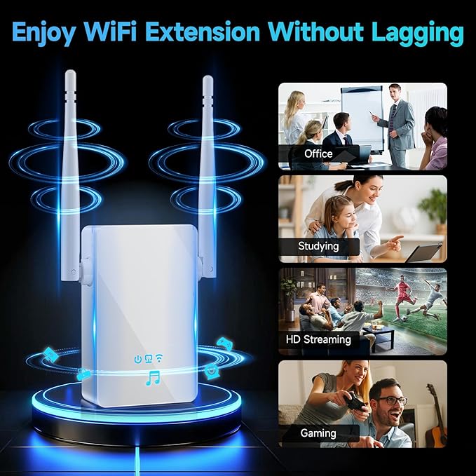 2026 WiFi Extender Signal Booster, New Gen Internet Booster - Image 9