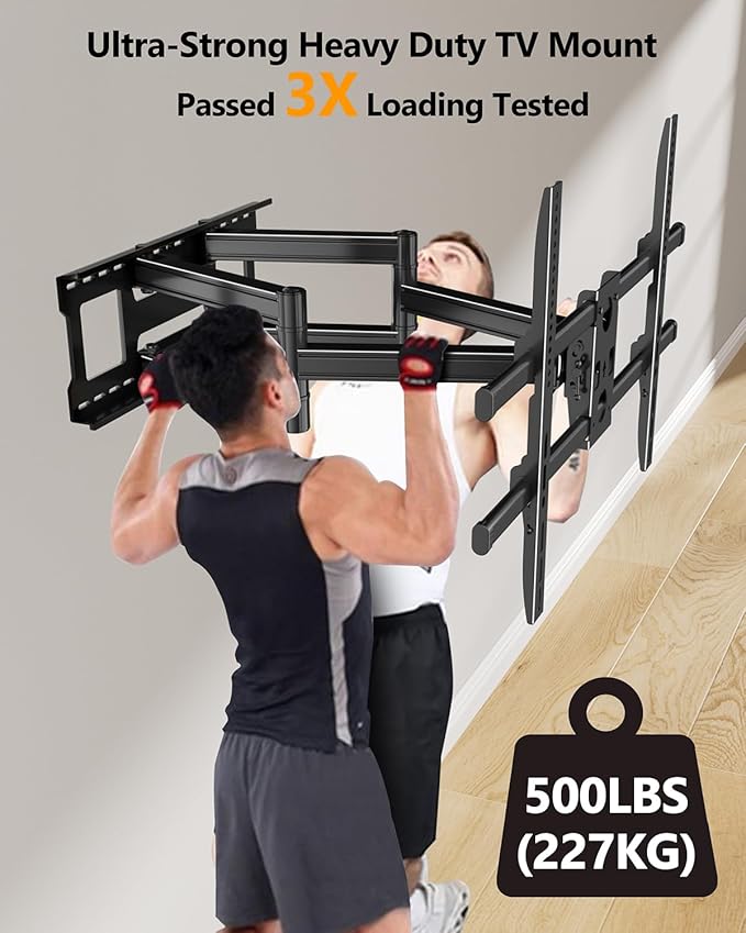 FORGING MOUNT Heavy Duty 60 to 120 inch XXXL Full Motion TV Wall Mount Max - Image 2