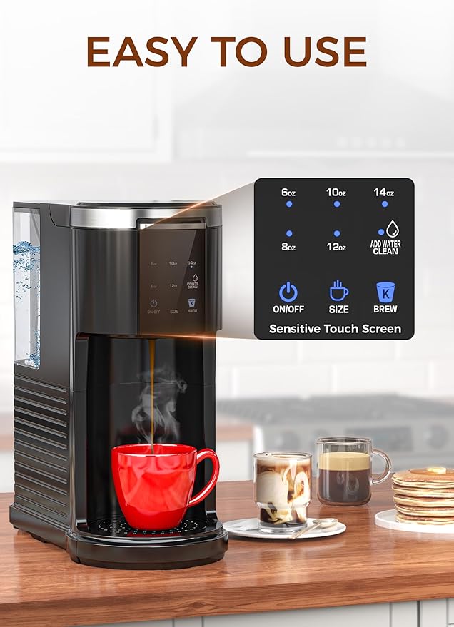 COWSAR Commercial Single Serve Coffee Maker, K Cup Coffee Brewer - Image 5