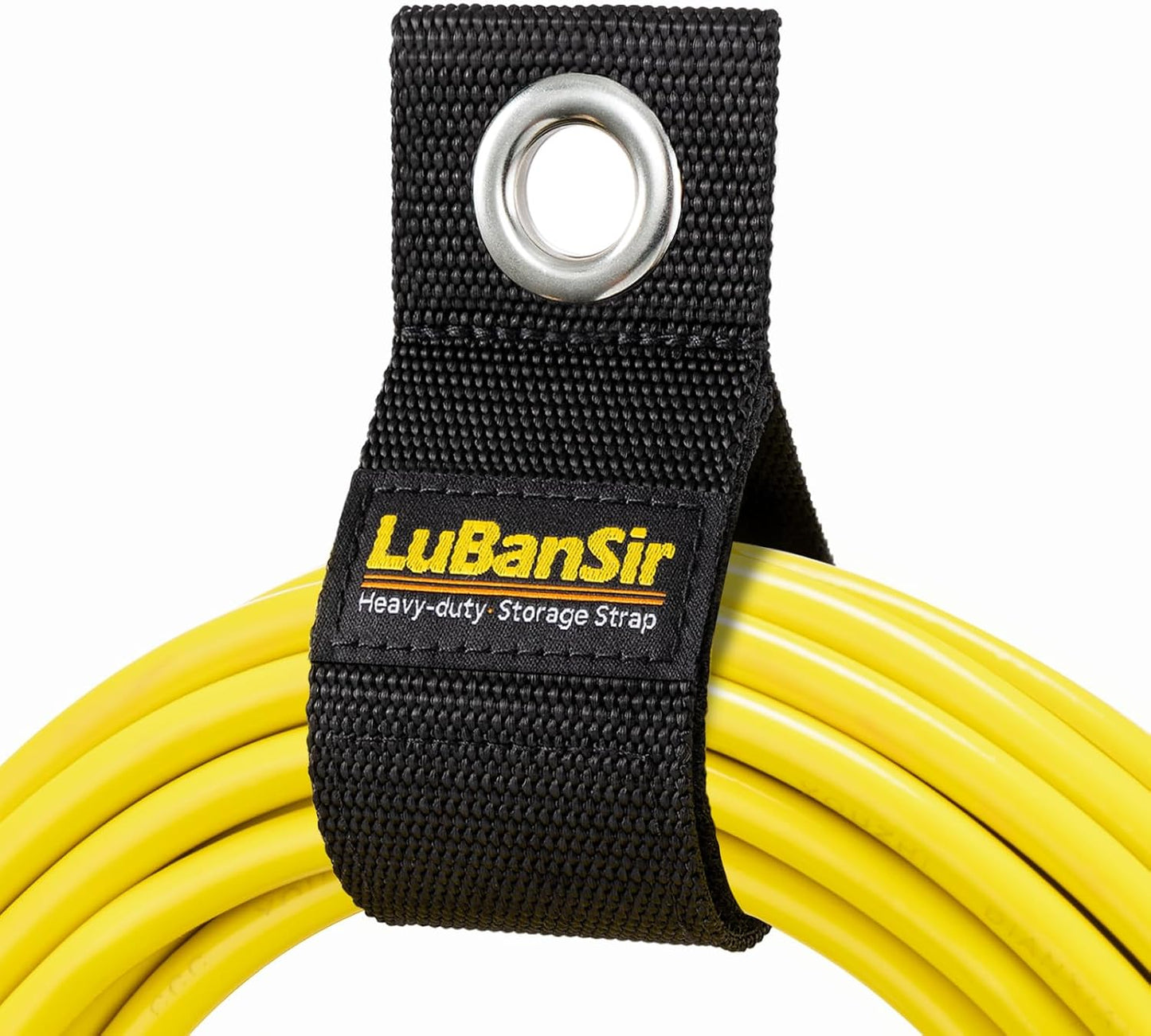 9 Pack 13“Extension Cord Holder Organizer for Organization | Heavy Duty Storage Straps for Garden Hose Storage and Garage Wall Organization