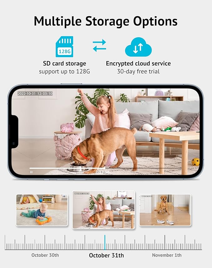 LaView Indoor Security Camera, 1080P Home Security Camera - Image 8
