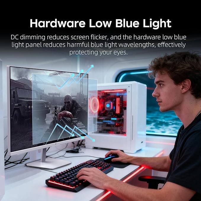 KTC 24 Inch 240Hz Gaming Monitor, FHD 1080p PC Computer Monitor - Image 8