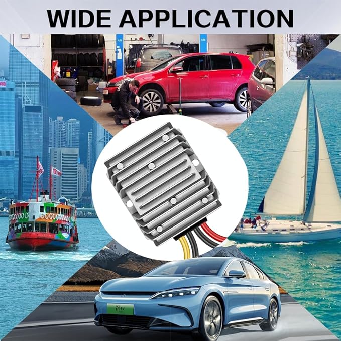 DC 36V/48V Step Down to 12V 20A 240W DC Converter Regulator Voltage Regulator - Image 6