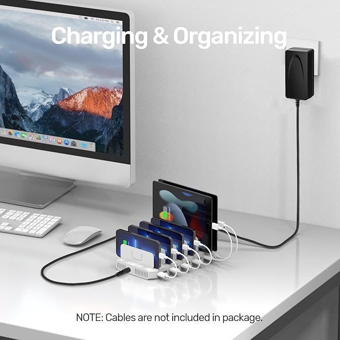 【10PCS】 Unitek Multi Charging Station, 10-Port USB Charger - Image 8