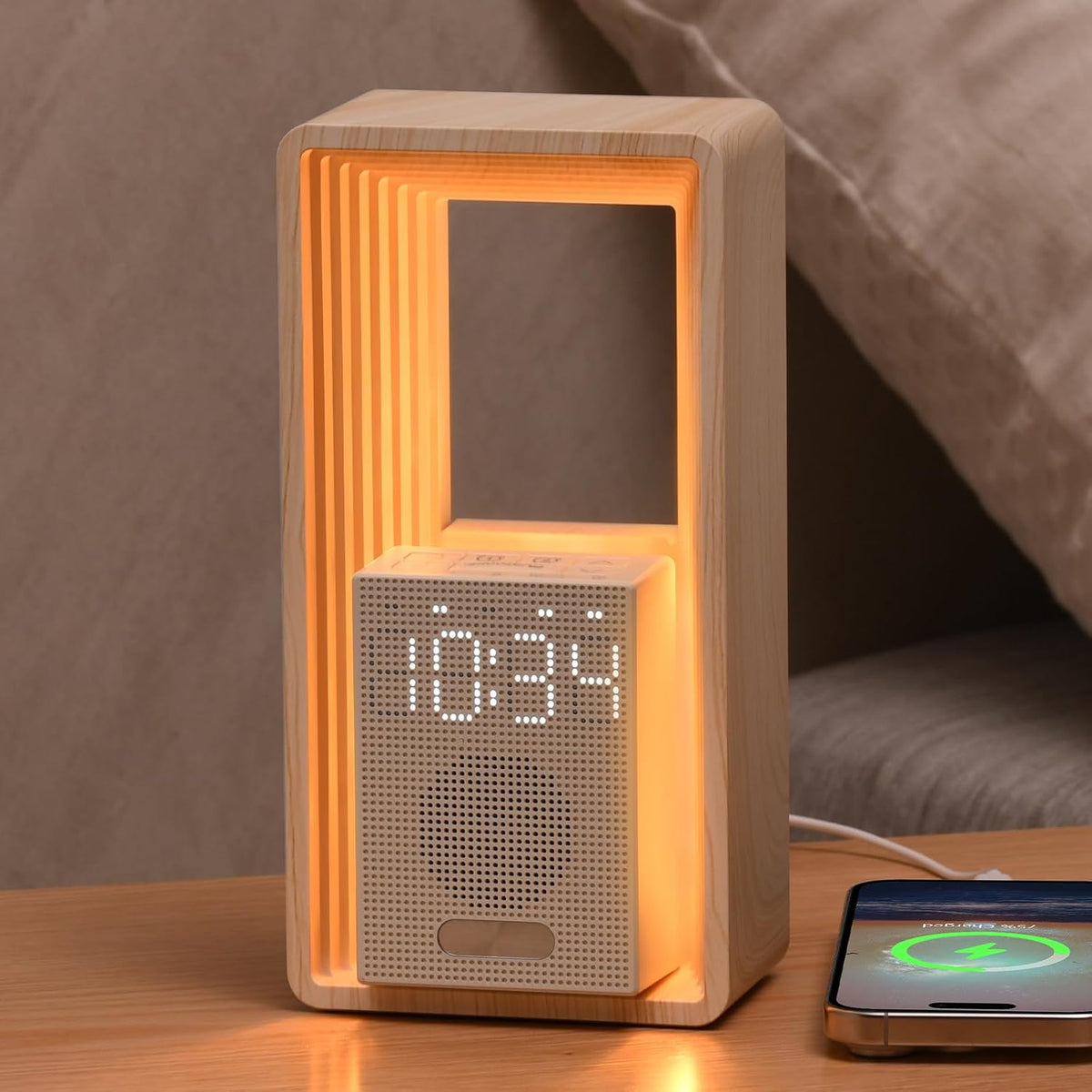 WILIT Digital Alarm Clock, Sunrise Alarm Clock