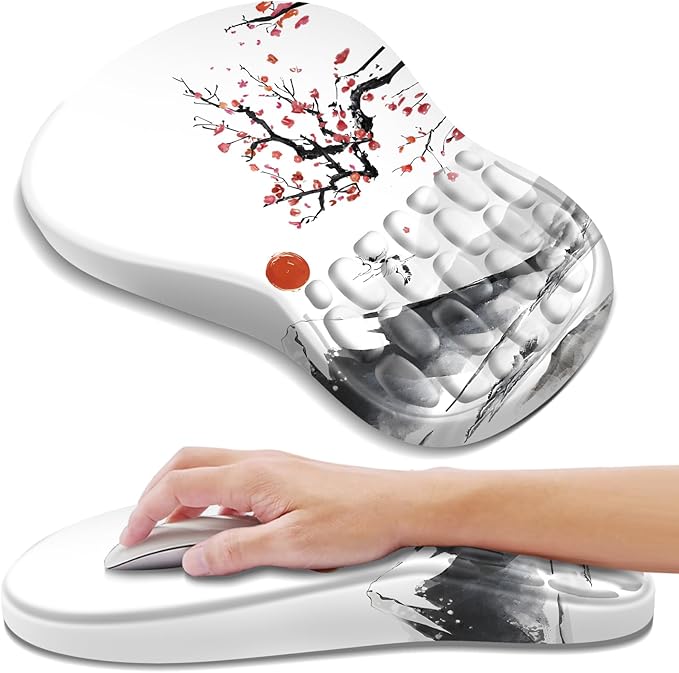 YIWEI Ergonomic Mouse Pad with Wrist Rest by Unknown