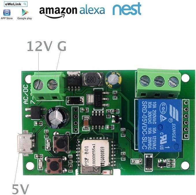 MHCOZY WiFi Wireless Smart Switch Relay Module - Image 2