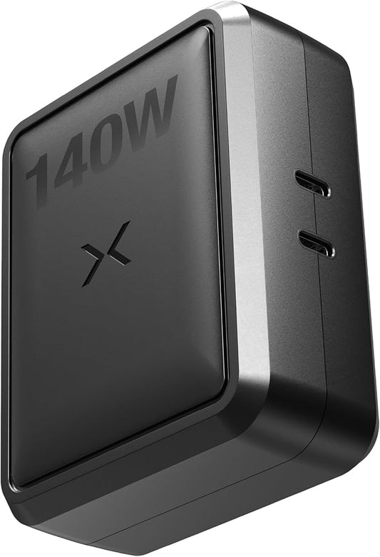 NOCO XGrid X140: 140W USB-C Charger – Dual Port GaN Power Adapter by NOCO