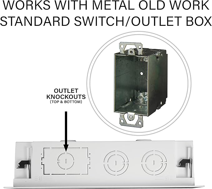 Legrand - OnQ Cable Management, In-Wall Media Box, Dual Purpose Structured - Image 10