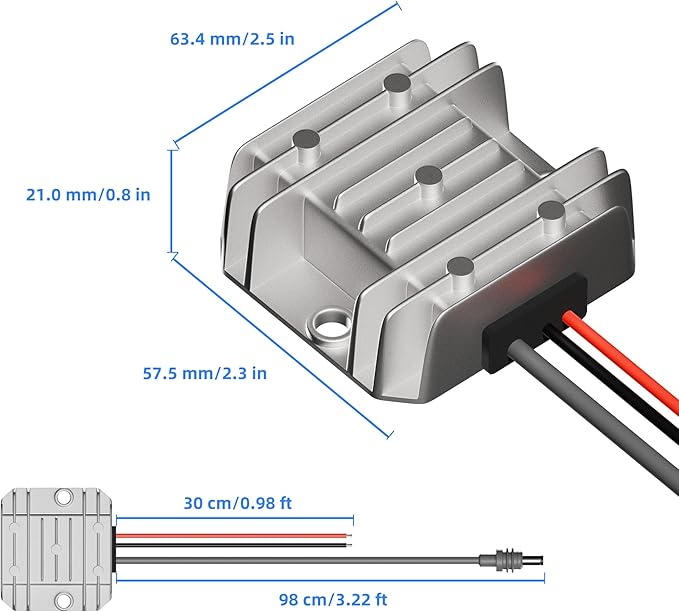 Starlink Mini 12V Adapter, Starlink Mini Power Supply 12/24V Step Up to 30V - Image 7