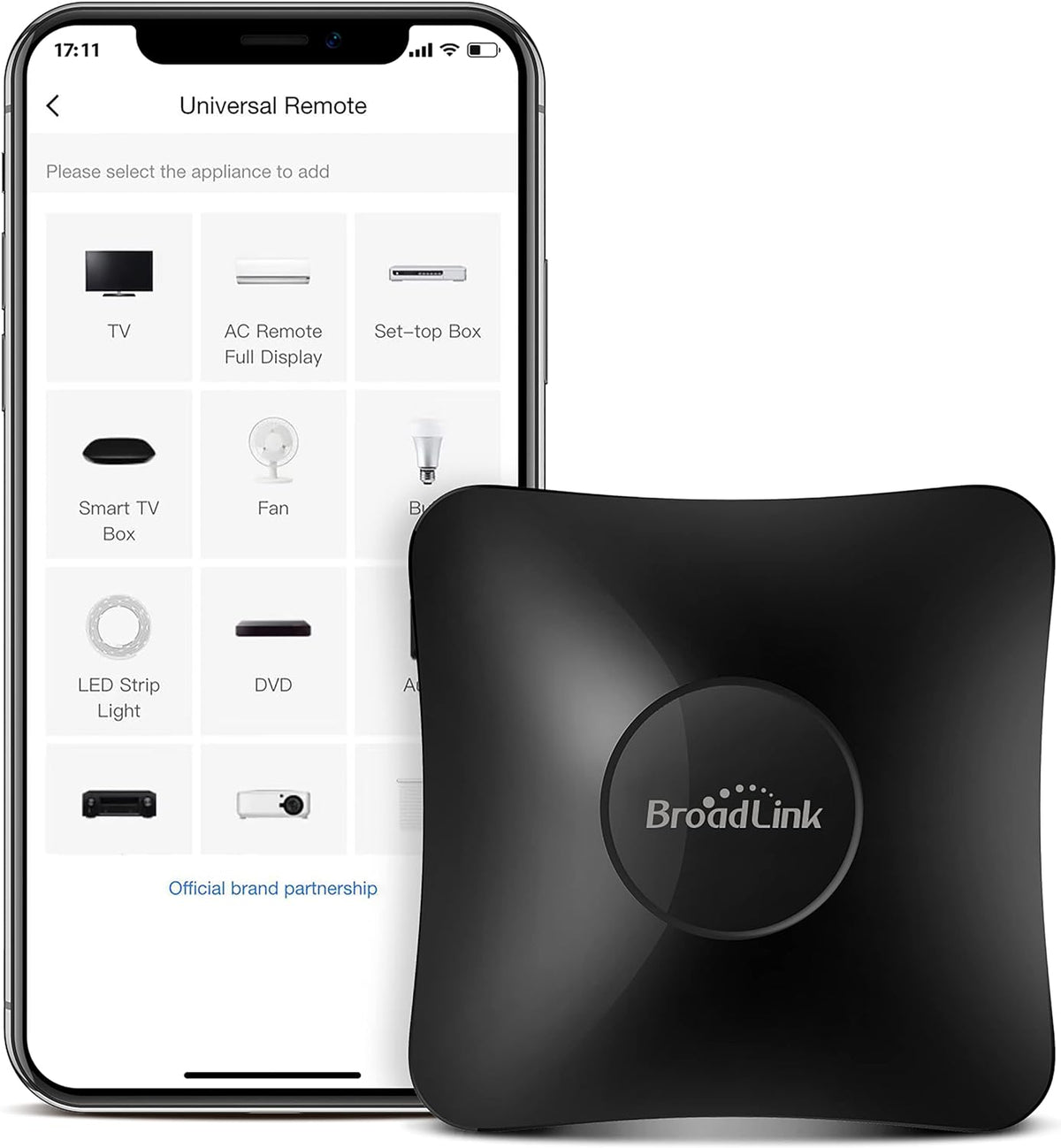BroadLink IR/RF Smart Home Hub-WiFi IR/RF Blaster